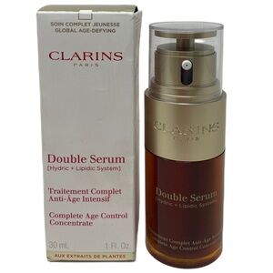 Clarins Double Serum - Gold and Brown Tones